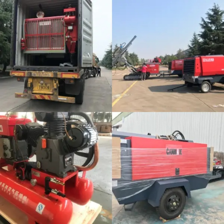 About Rock drill oil injection video